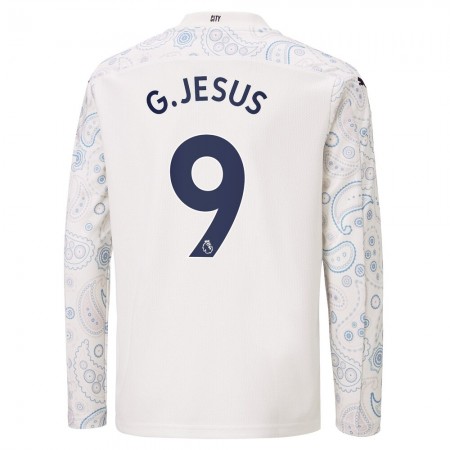 Fußballtrikots Manchester City G.Jesus 9 Ausweich Trikotsatz 2020-2021 Langarm Fußballtrikots Manchester City G.Jesus 9 Ausweich Trikotsatz 2020-2021 Langarm
